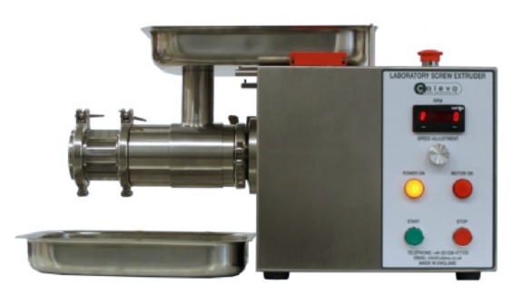 Side view, Caleva Variable Density Extruder